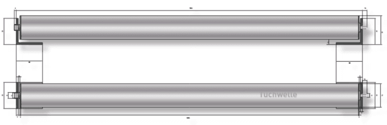 Senkrechtmarkise SERAINA mit Federwalze